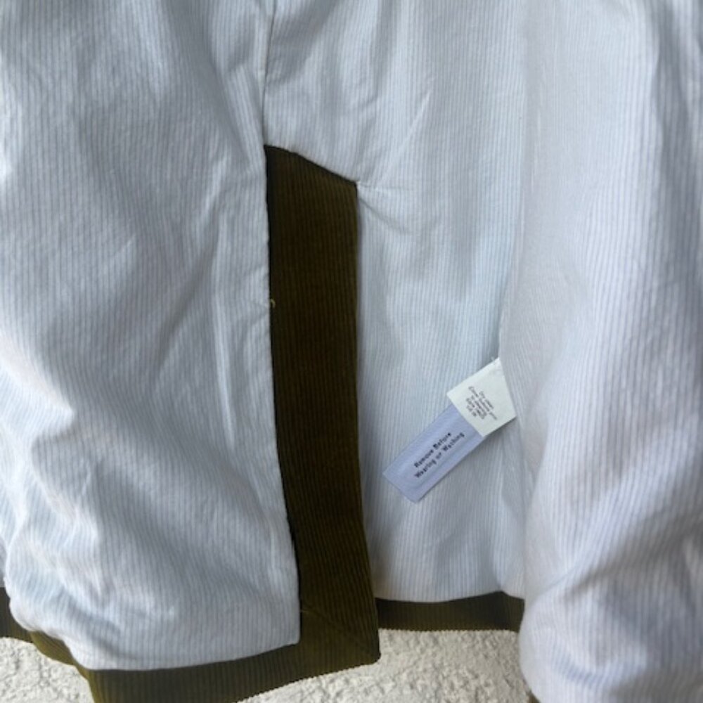 Vintage J. Crew Olive Corduroy 100% Cotton Blazer – NWOT - Picture 8 of 9